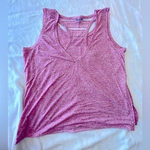 RBX Plus Double Layer with sheer racer back Workout shirt